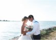 les pieds dans l'eau sur le Bassin d'Arcachon avec Julien Boyer destination wedding a Gujan Mestras