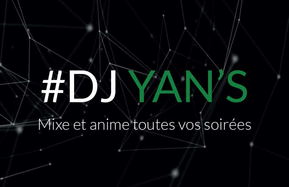 carte de DJ Yann's Dj sur Bordeaux et anime toutes vos soirées avec le photographe de mariage Pixaile Photography