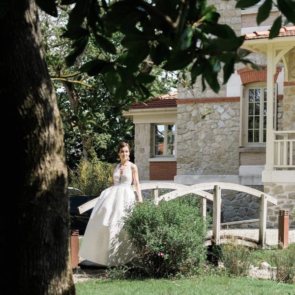 mariage avec unfirst look a la villa Tosca sur le Bassin d'Arcachon a Taussat photos prise par pixaile photography photographe de mariage en gironde