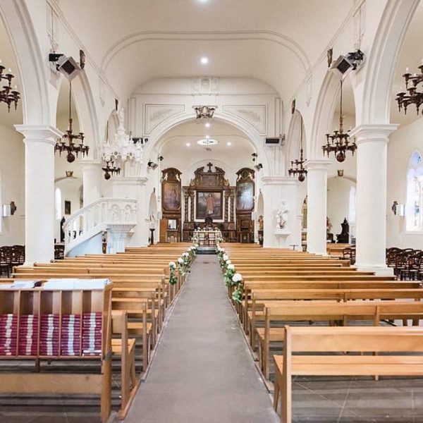 photographe de mariage sur le Bassin d'Arcachon à l'église de la teste de Buch par pixaile photography