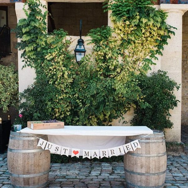 photographe de mariage en gironde au chateau de la ligne lors d'un cocktail à lignan de bordeaux par pixaile photography