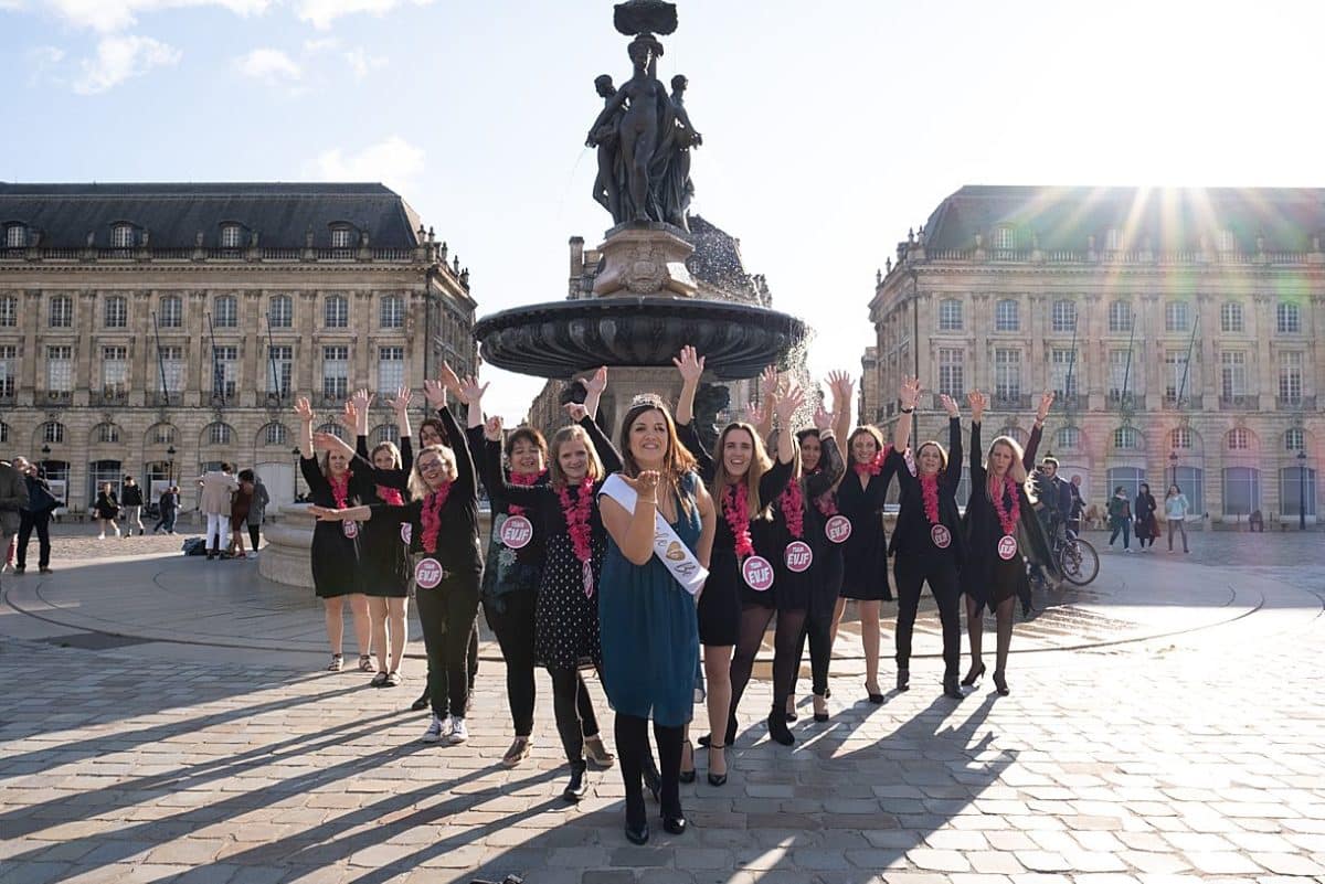 bachelorette photo shoot session in Bordeaux with pixaile photography professionnal photographer