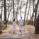 engagement session in gironde on the arcachon bay near bordeaux with pixaile photography destination wedding photographer