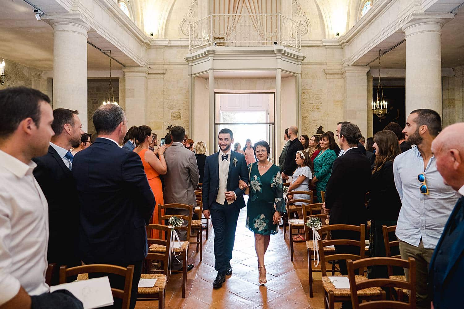 mariage à l'église Fargues saint Hilaire proche de Bordeaux en Gironde par pixaile photography photographe de mariage professionnel