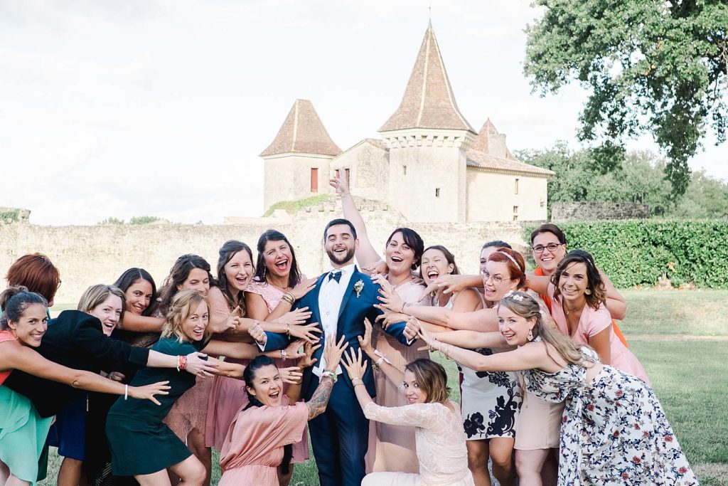 mariage au chateau de flojague photographe de mariage Bordeaux