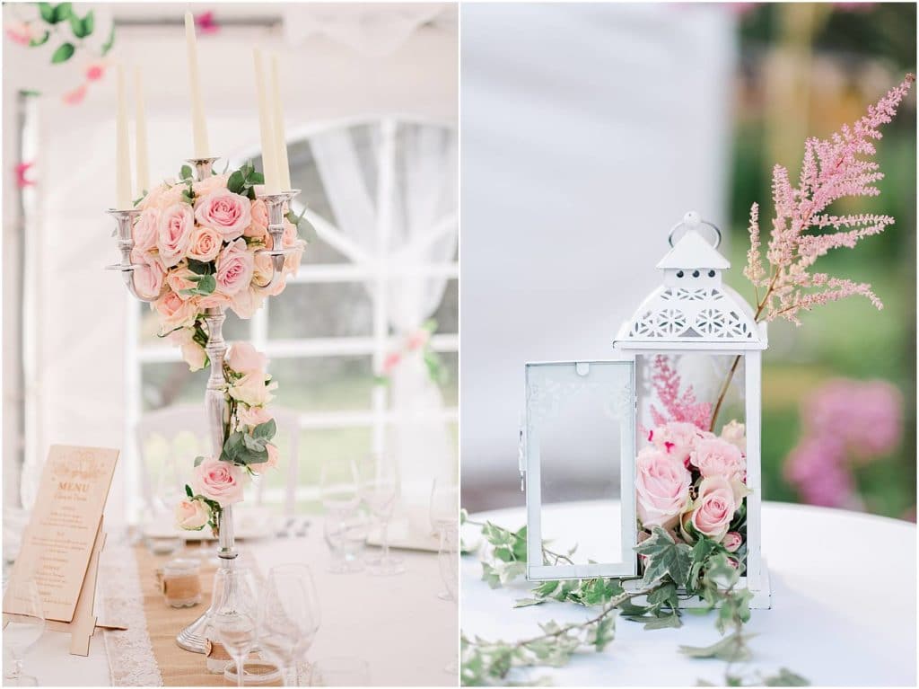 photographe de mariage en Gironde détails de table de mariage