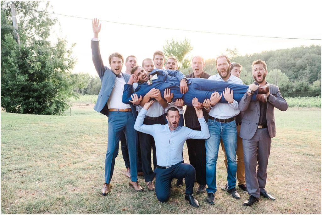 photographe de mariage à Bordeaux cocktail au chateau courtade Dubuc