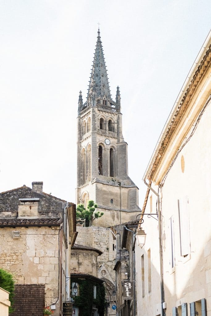 centre ville de saint emilion en gironde