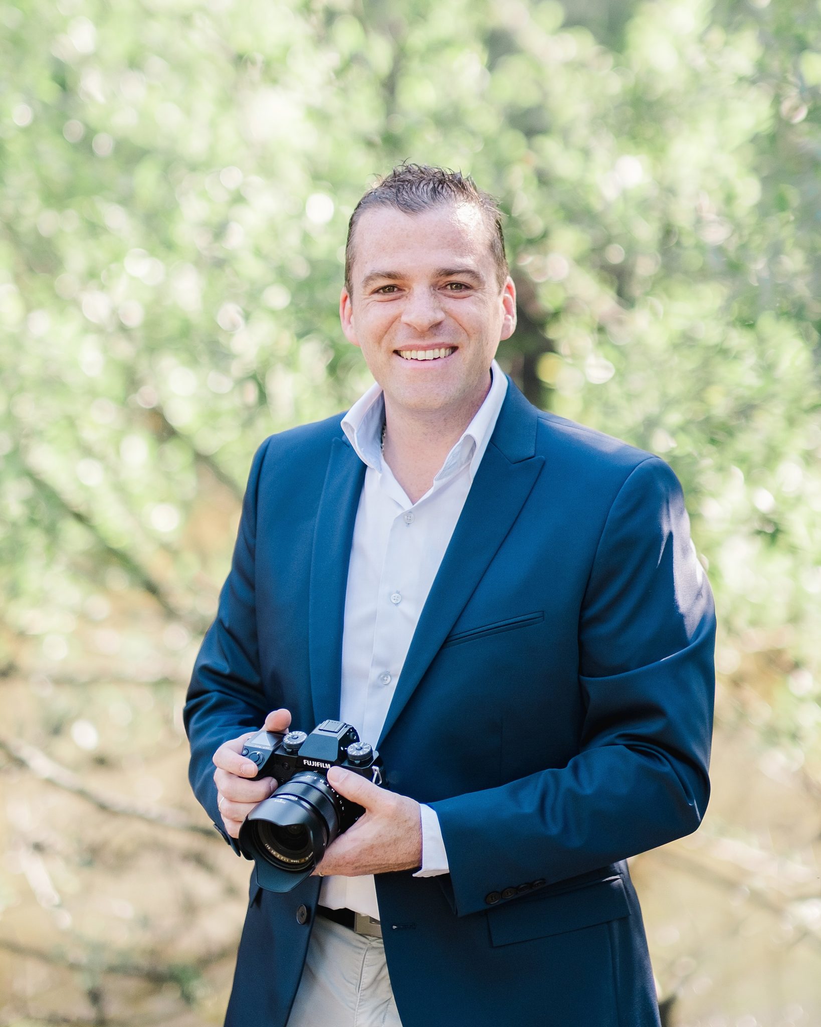 portrait de julien boyer photographe de mariage à Arcachon