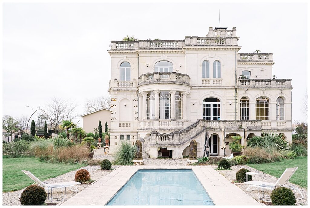 chateau mader à gujan mestras, une grande villa pour célébrer des mariages authentique