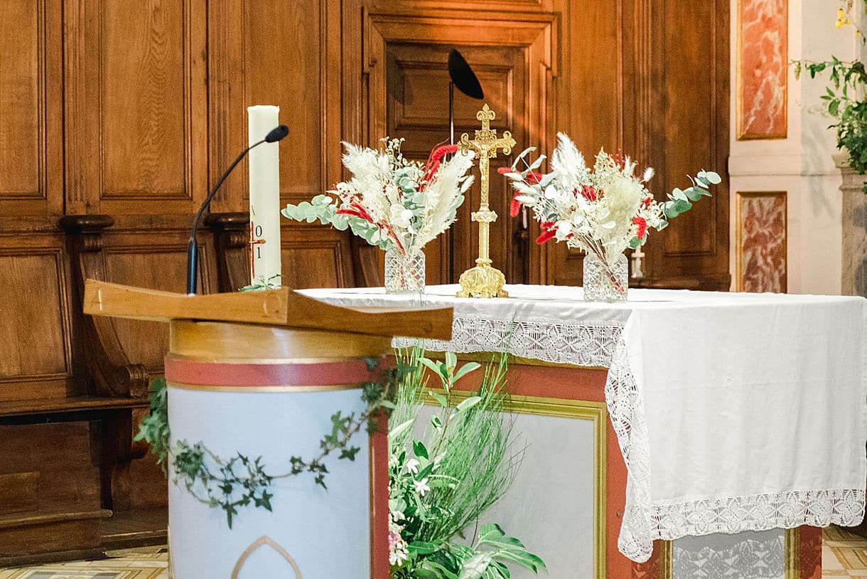 décoration de l'hotel de l'église à Portets en gironde