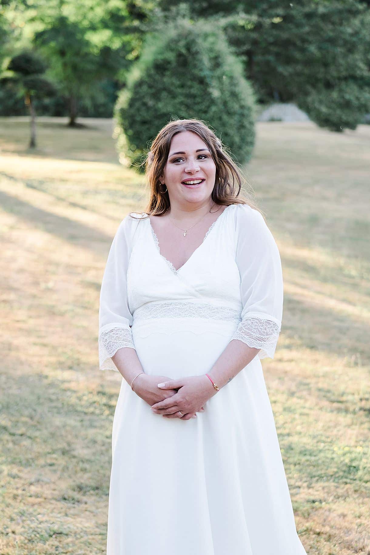 photo de la mariée au chateau fengari photos prise par julien boyer photographe de mariage à bordeaux